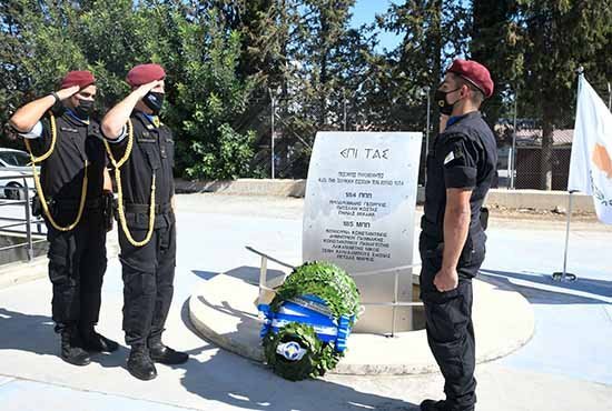 Τρισάγιο στη μνήμη εννέα πεσόντων στρατιωτών κατά την τουρκική εισβολή